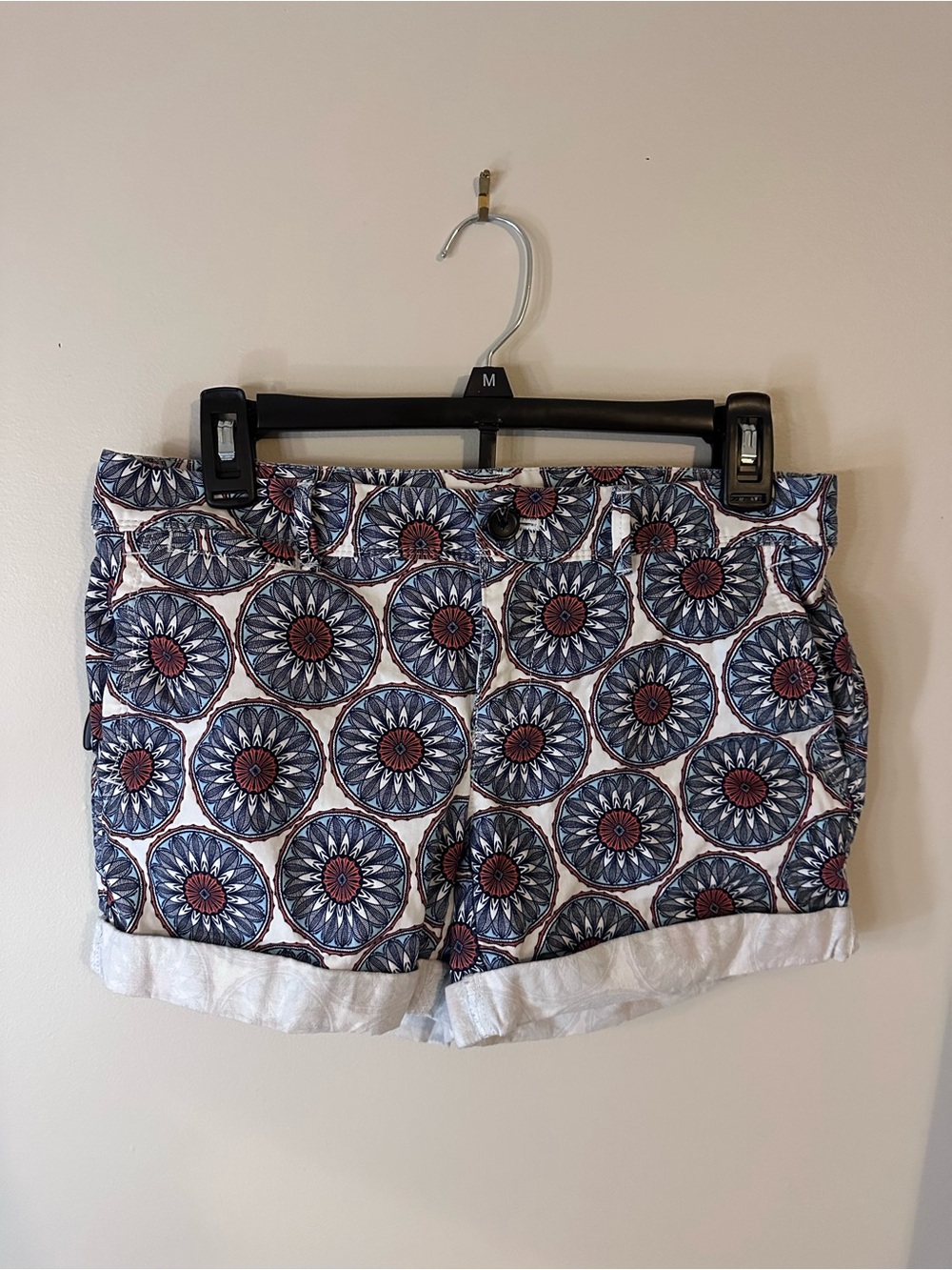 Banana Republic Medallion High-Waist Shorts